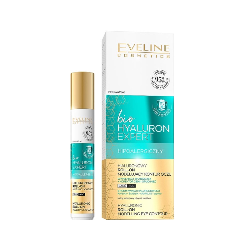 Eveline Bio Hyaluronic Roll-On Modelling Eye Contour