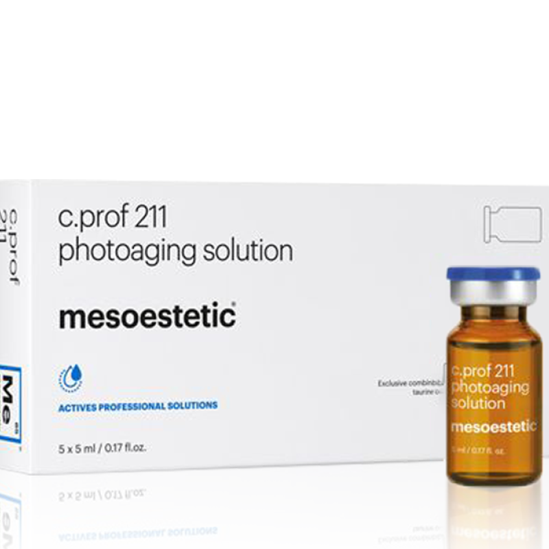 Mesoestetic c.prof 211 photoaging solution 5ml (5 vials x 5ml)