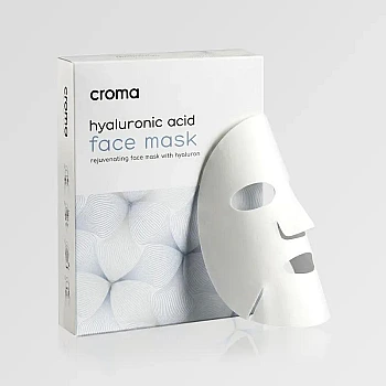 Croma Hyaluronic Acid Face Mask (8 masks)