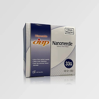 JBP Nanoneedle 33G x 13mm (100 pieces)