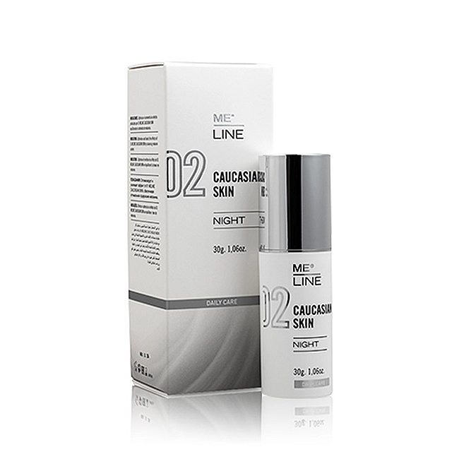 MeLine 02 Caucasian Skin Night 30g (1 bottle x 30g) MeLine 02 Caucasian Skin Night 30g (1 bottle x 30g)