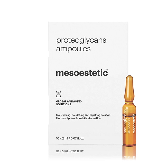 Mesoestetic Proteoglycan ampoule 2 ml (10 ampoules x 2ml) Mesoestetic Proteoglycan ampoule 2 ml (10 ampoules x 2ml)