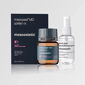 Mesoestetic Mesopeel MD Azelan rx 50ml (1 bottle x 50ml + 1 spray x 50ml)
