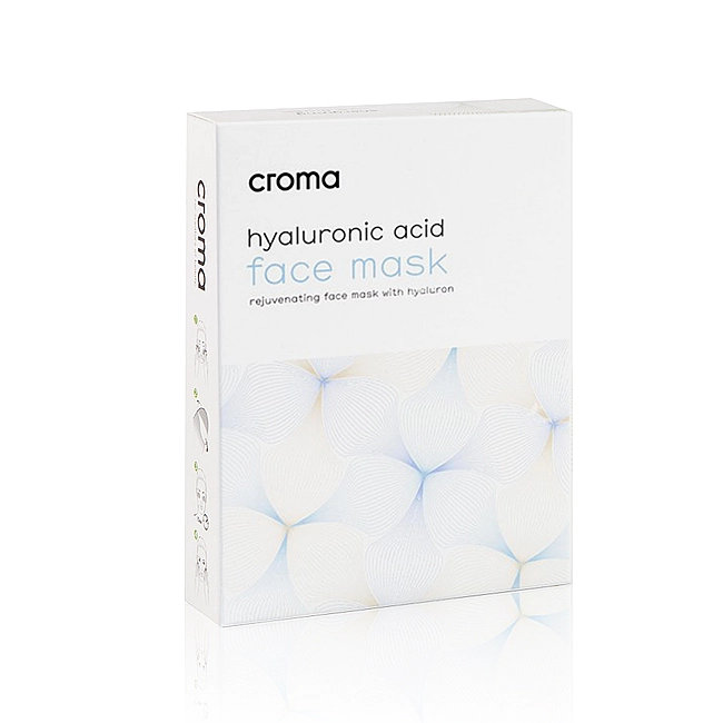 Croma Hyaluronic Acid Face Mask (8 masks)
