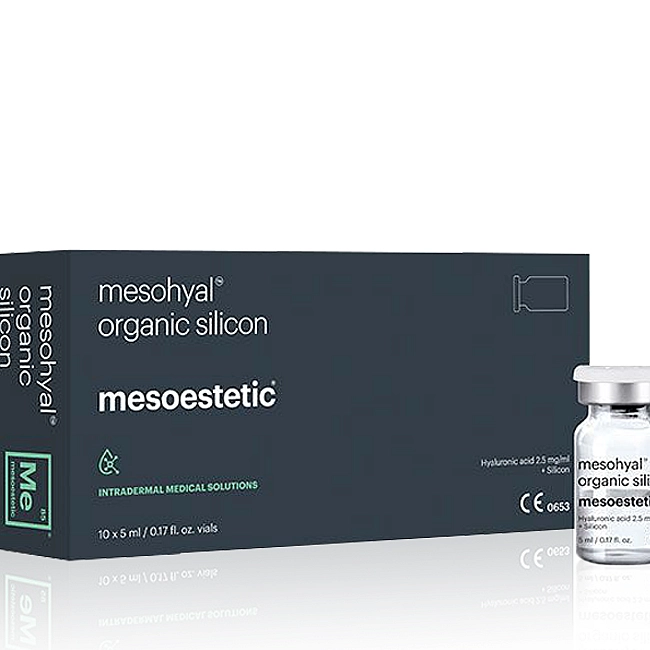 Mesoestetic Mesohyal Organic Silicon 5ml (10 vials x 5ml) Mesoestetic Mesohyal Organic Silicon 5ml (10 vials x 5ml)