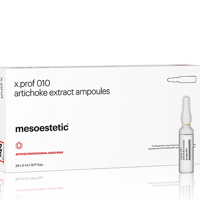 Mesoestetic X.Prof 010 Artichoke Extract Ampoules 5ml (20 ampoules x 5ml) Mesoestetic X.Prof 010 Artichoke Extract Ampoules 5ml (20 ampoules x 5ml)