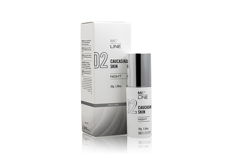 MeLine 02 Caucasian Skin Night 30g (1 bottle x 30g) MeLine 02 Caucasian Skin Night 30g (1 bottle x 30g)