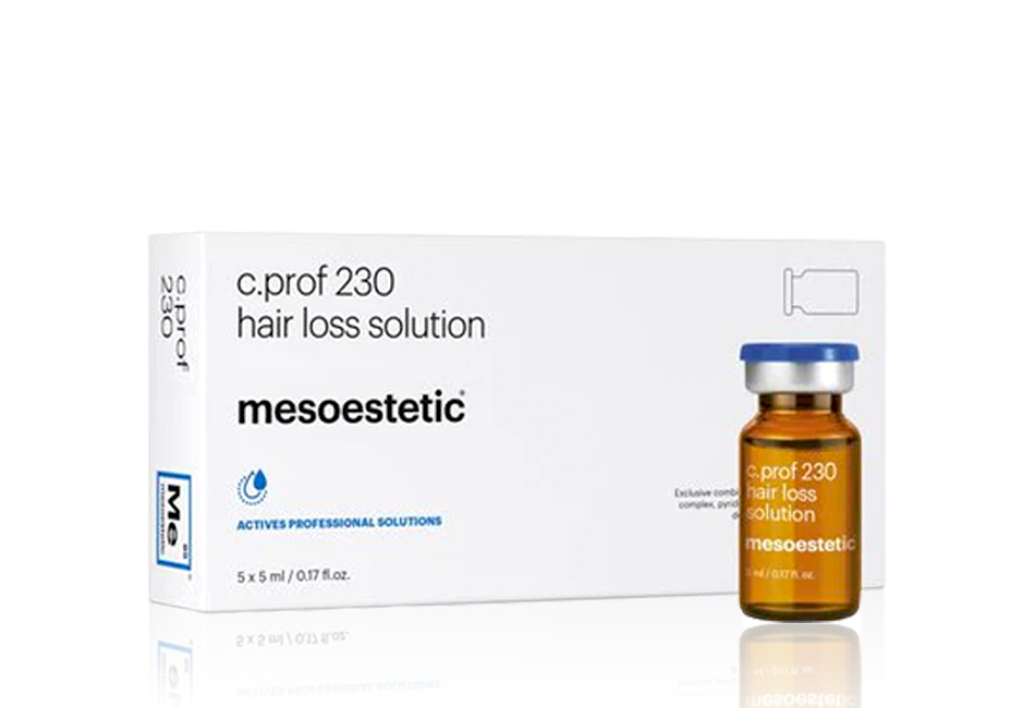 Mesoestetic c.prof 230 Hair Loss Solution 5ml (5 vials x 5ml) Mesoestetic c.prof 230 Hair Loss Solution 5ml (5 vials x 5ml)