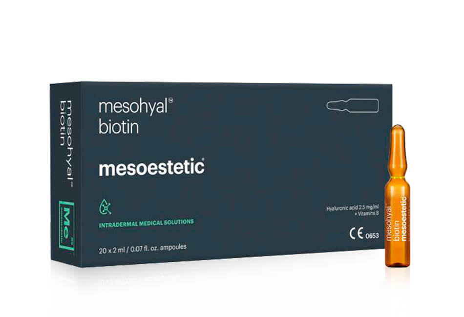 Mesoestetic Mesohyal Biotin 2ml (20 ampoules x 2ml)