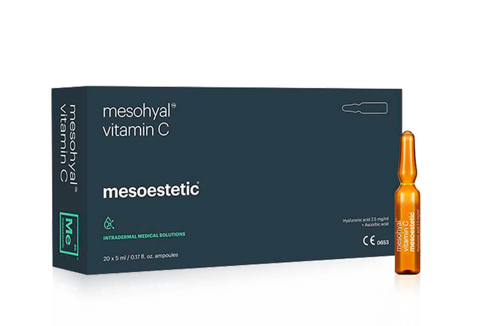 Mesoestetic Mesohyal Vitamin C 5ml (20 ampoules x 5ml) Mesoestetic Mesohyal Vitamin C 5ml (20 ampoules x 5ml)