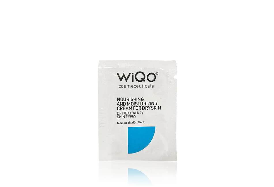 WiQo Nourishing and Moisturizing Cream for Dry Skin Sachets 3ml (1000 sachets x 3ml) WiQo Nourishing and Moisturizing Cream for Dry Skin Sachets 3ml (1000 sachets x 3ml)