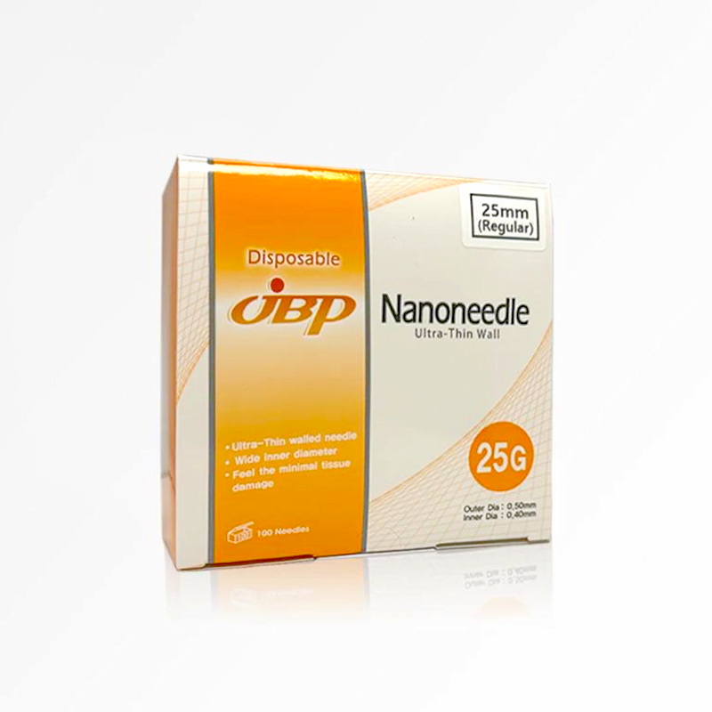 JBP Nanoneedle 25G x 25mm (100 pieces)